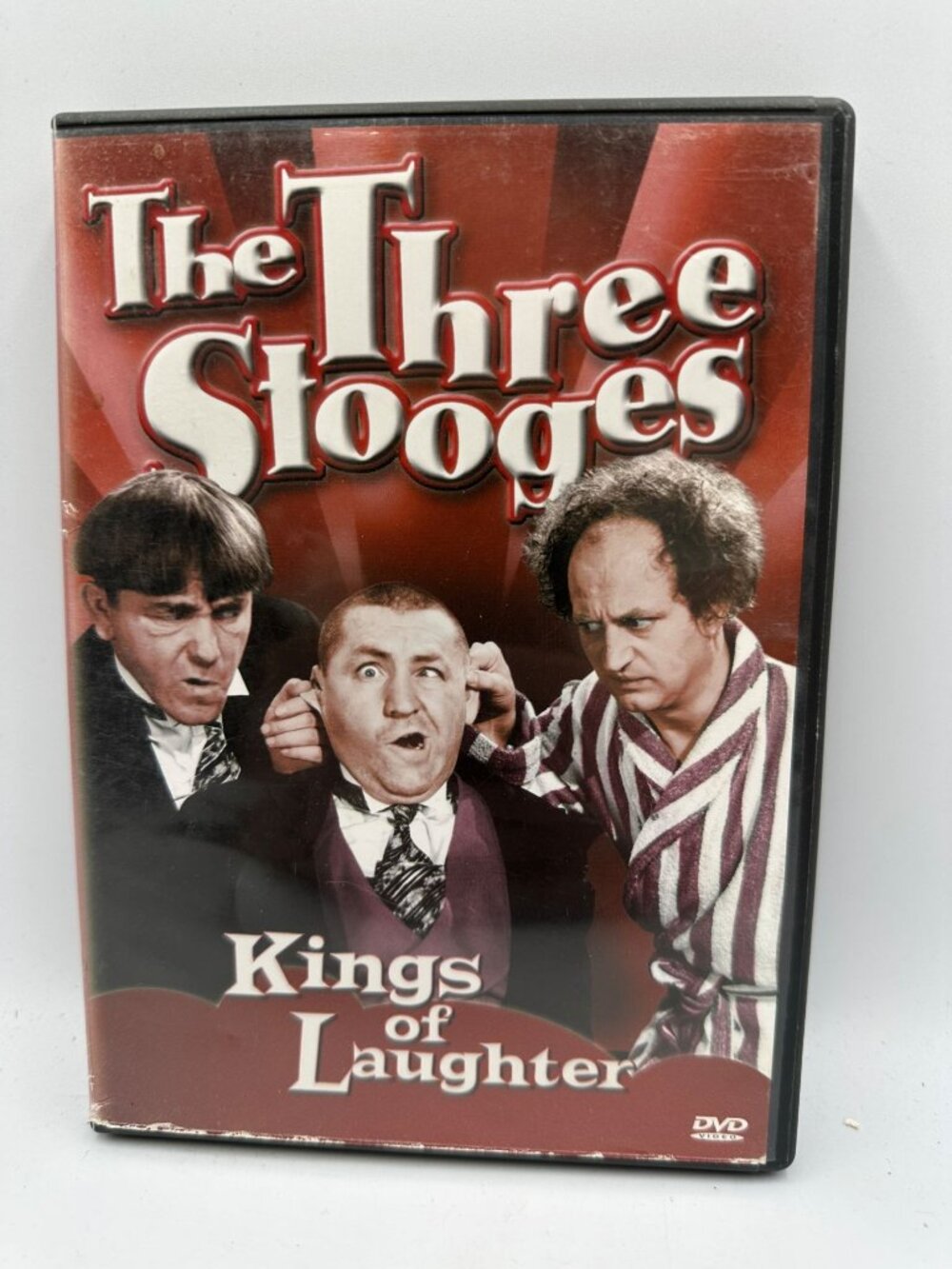 The Three Stooges Kings Of Laughter 2000 GoodTimes DVD Comedy Compilation